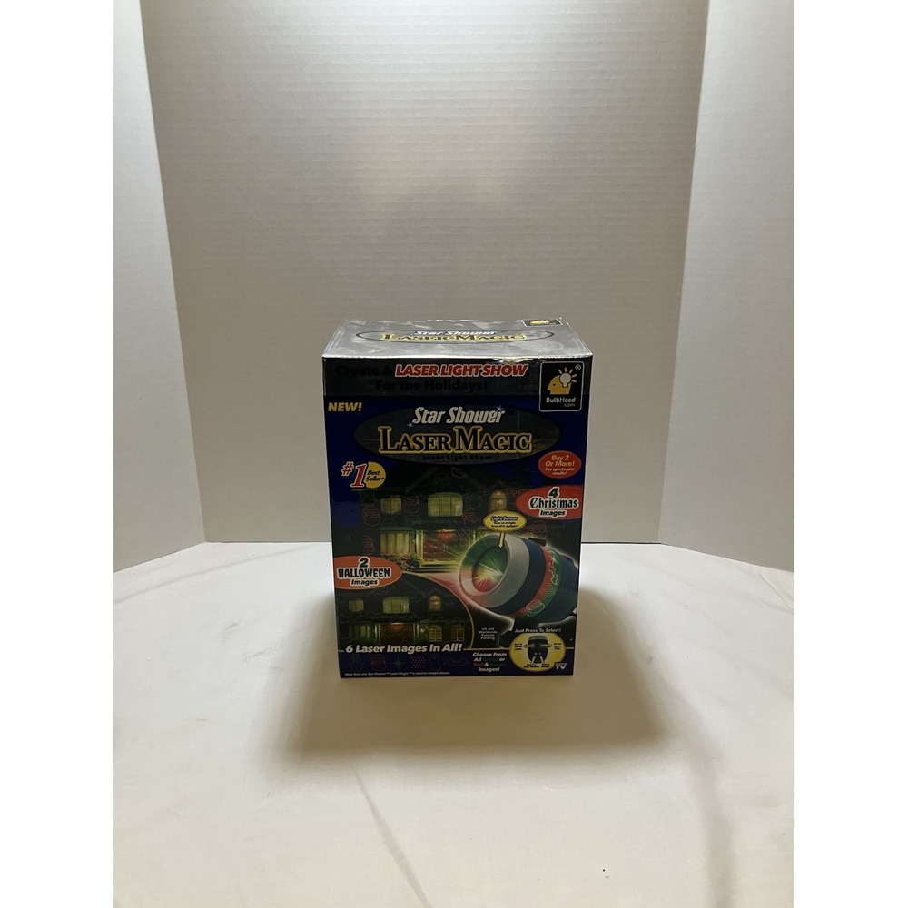 Halloween/Christmas Star Shower Laser Magic Light Show Projector